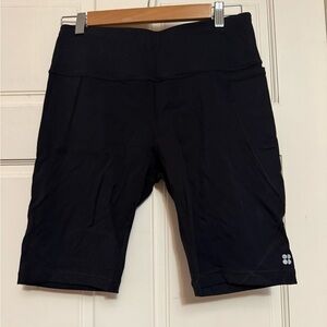 Sweaty Betty Black 9” Bike Shorts